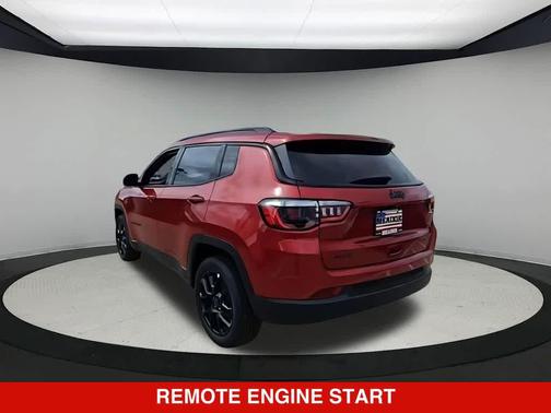 Red Hot Pearlcoat 2026 Jeep Compass Latitude