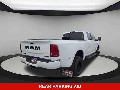 Bright White Clearcoat 2026 RAM 3500 Laramie Crew Cab 4x4 8' Box