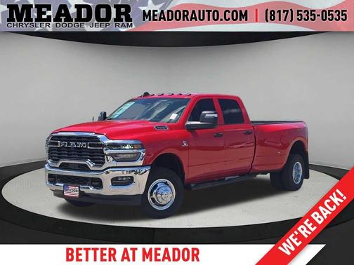 Flame Red Clearcoat 2026 RAM 3500 Tradesman Crew Cab 4x4 8' Box