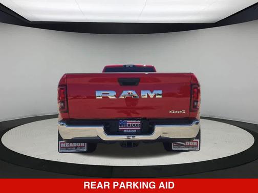 Flame Red Clearcoat 2026 RAM 3500 Tradesman Crew Cab 4x4 8' Box