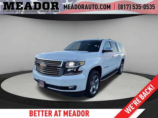 Summit White 2020 Chevrolet Suburban Premier