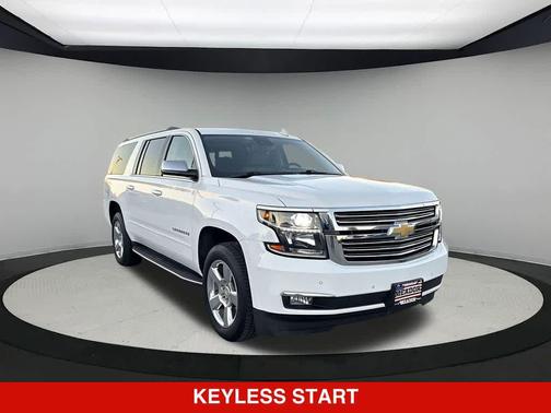 Summit White 2020 Chevrolet Suburban Premier