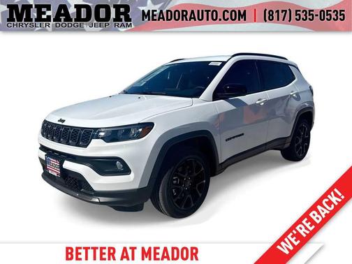 Bright White Clearcoat 2026 Jeep Compass Latitude
