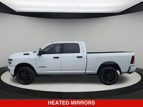 Bright White Clearcoat 2025 RAM 2500 Lone Star Crew Cab 4x4 6'4' Box