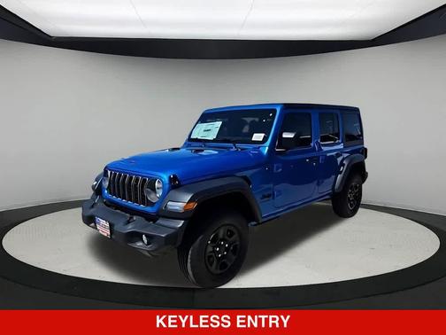 Hydro Blue Pearlcoat 2026 Jeep Wrangler Sport