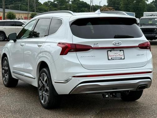 White 2023 Hyundai SANTA FE Calligraphy