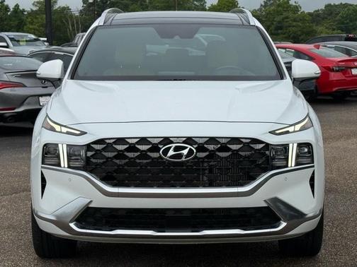 White 2023 Hyundai SANTA FE Calligraphy