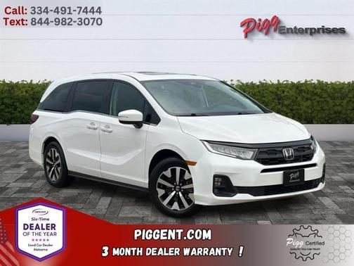 White 2025 Honda Odyssey EX-L