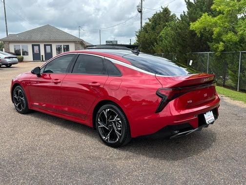 Red 2025 Kia K5 GT-Line