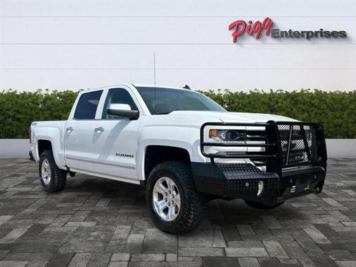 White 2018 Chevrolet Silverado 1500 LTZ