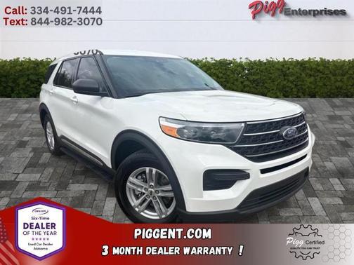 White 2023 Ford Explorer XLT