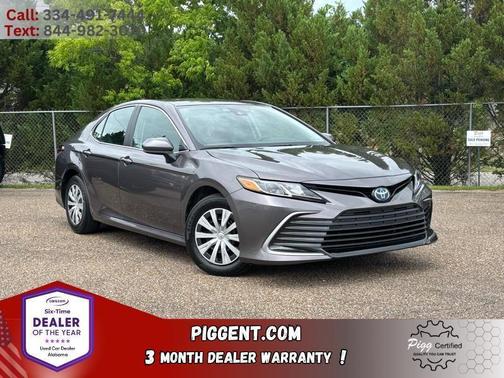 Gray 2024 Toyota Camry Hybrid LE