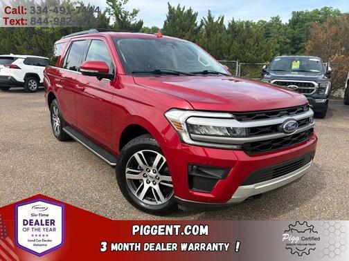 Red 2022 Ford Expedition XLT
