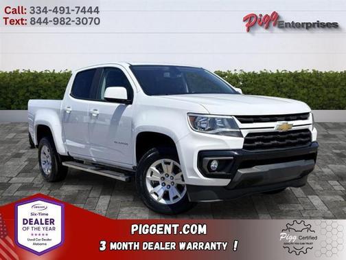 White 2022 Chevrolet Colorado LT