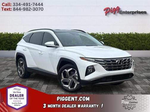 White 2024 Hyundai TUCSON Limited