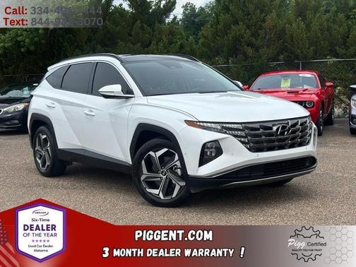 White 2024 Hyundai TUCSON Limited