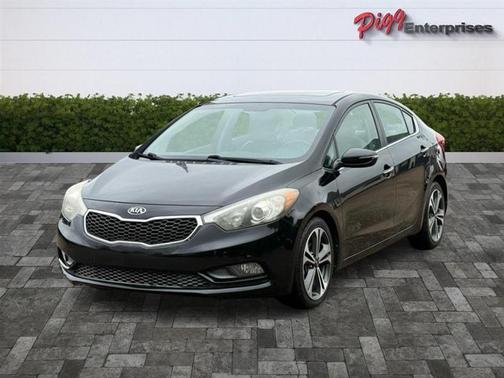 Black 2015 Kia Forte EX