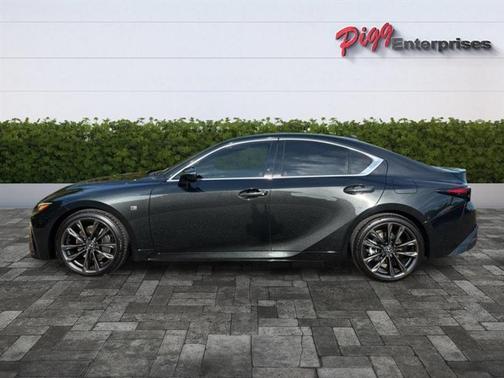 Black 2025 Lexus IS 350 F SPORT Design