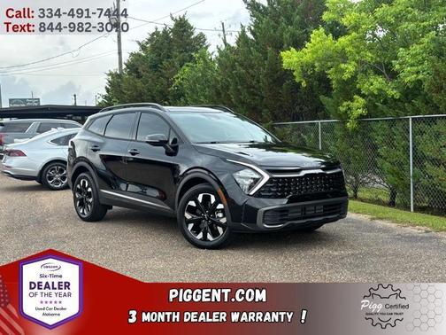 Black 2023 Kia Sportage X-Line