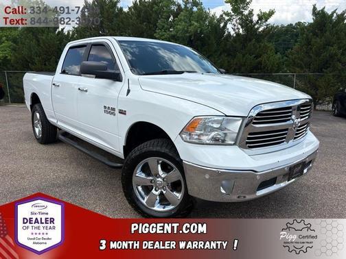 White 2017 RAM 1500 Big Horn