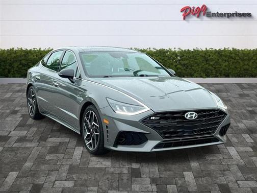 Gray 2022 Hyundai SONATA N Line