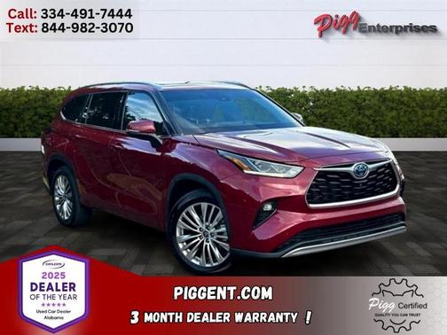 2022 Toyota Highlander Hybrid Platinum