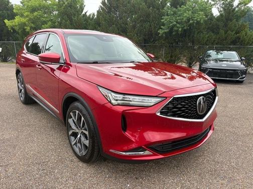 Red 2023 Acura MDX Technology