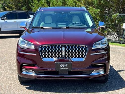 Maroon 2020 Lincoln Aviator Black Label AWD