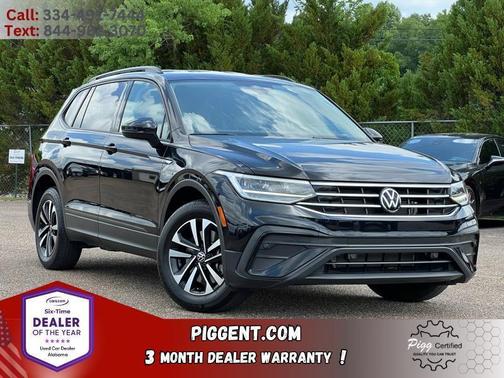 Deep Black Pearl Effect 2023 Volkswagen Tiguan 2.0T S