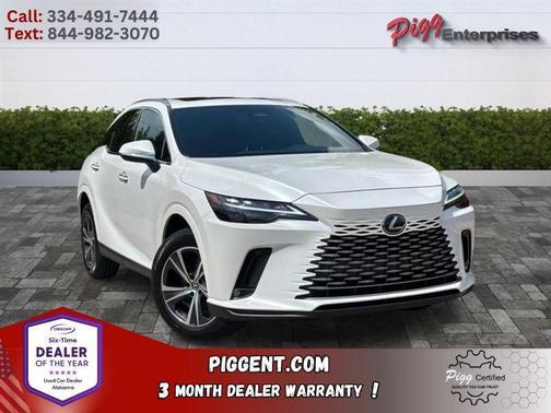 White 2025 Lexus RX 350h Premium