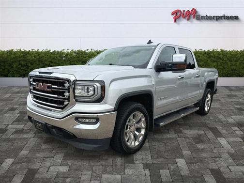Silver 2018 GMC Sierra 1500 SLT