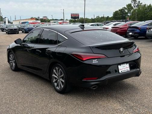 Black 2025 Acura Integra Base