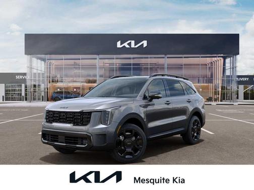 Steel Gray 2026 Kia Sorento Hybrid X-LINE SX PRESTIGE