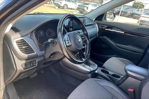 Cherry Black 2021 Kia Seltos S