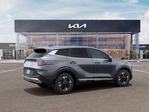 Steel Gray 2026 Kia Sportage Hybrid LX