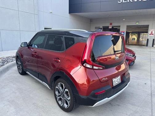 Mars Orange / Black Roof 2021 Kia Soul X-Line