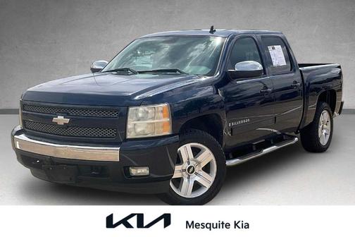 Dark Blue Metallic 2008 Chevrolet Silverado 1500 LT1 Crew Cab