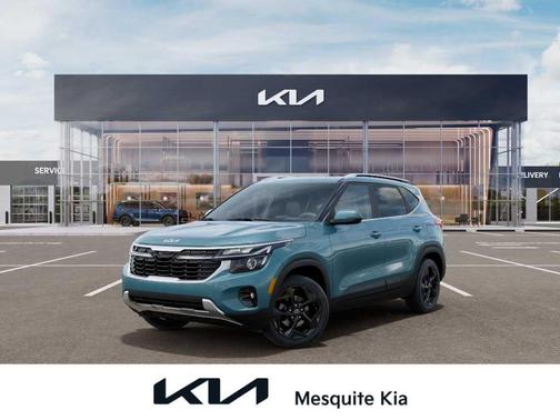 Blue 2026 Kia Seltos EX
