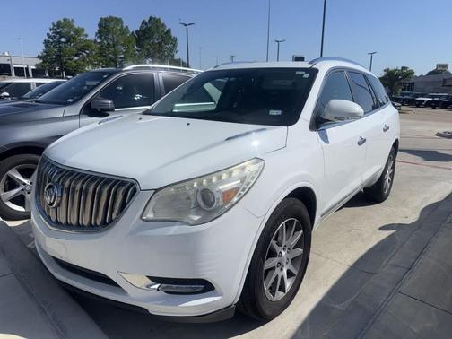 Summit White 2017 Buick Enclave Leather
