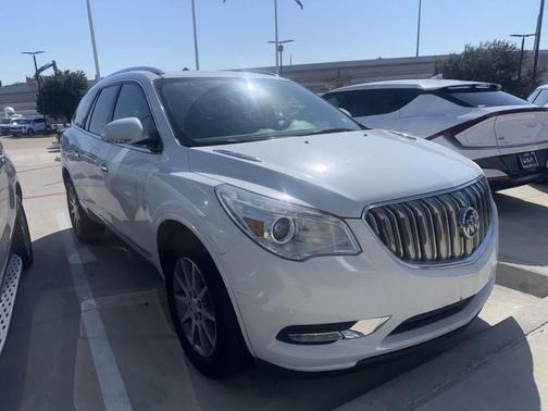 Summit White 2017 Buick Enclave Leather
