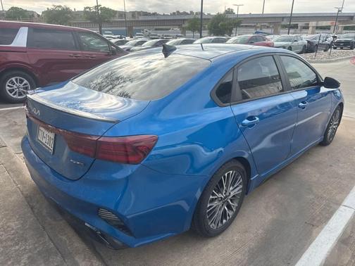 Blue 2024 Kia Forte GT-Line