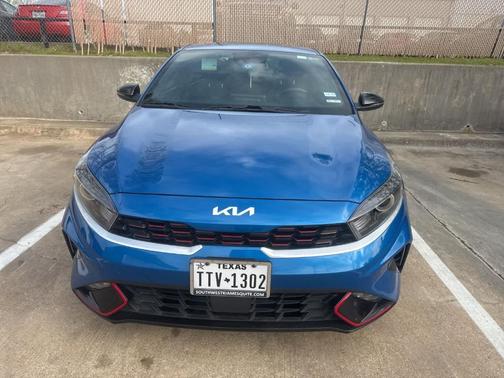Blue 2024 Kia Forte GT-Line