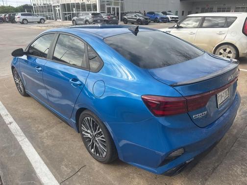 Blue 2024 Kia Forte GT-Line