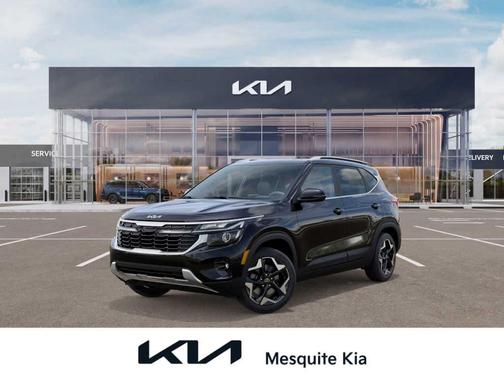 Black 2025 Kia Seltos EX