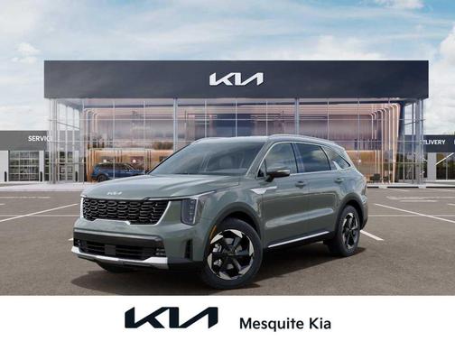 Green 2026 Kia Sorento Hybrid EX