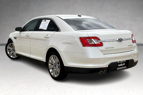 White Platinum Tri-Coat Metallic 2012 Ford Taurus Limited