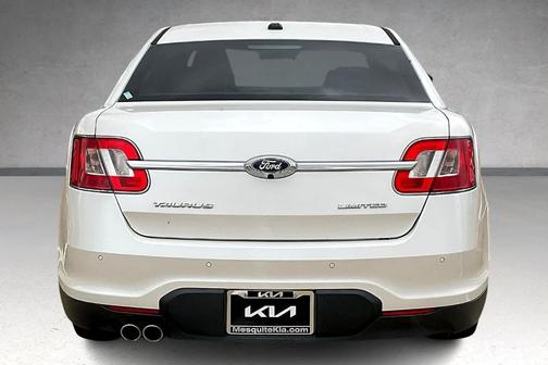 White Platinum Tri-Coat Metallic 2012 Ford Taurus Limited