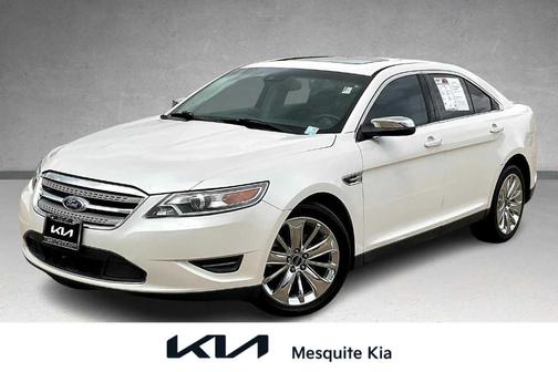 White Platinum Tri-Coat Metallic 2012 Ford Taurus Limited