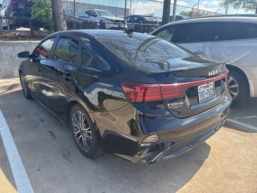 Aurora Black 2023 Kia Forte GT-Line