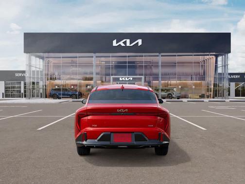 Currant Red 2025 Kia K4 GT-Line